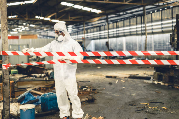 Professional Odor Removal technician working in Arvada, CO
